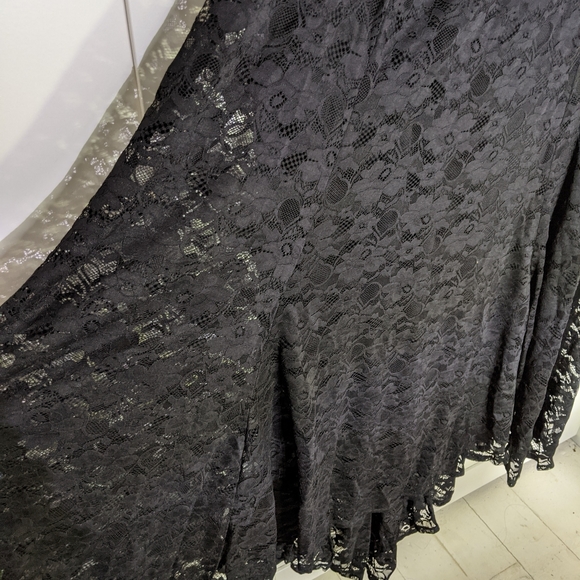 NWT Torrid Off the Shoulder Black Lace Dress - Picture 6 of 10